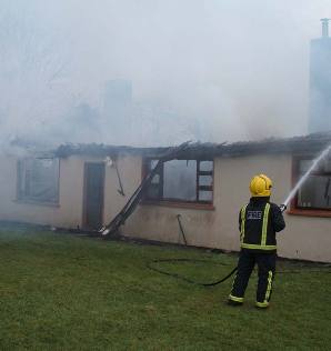 House fire at Johnswell, Kilkenny